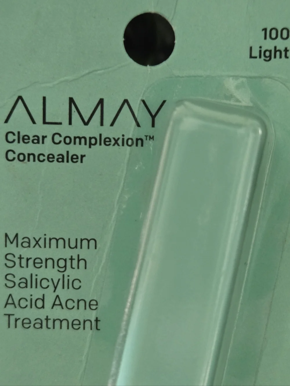 Almay Clear Complexion Concealer - 100 Light - NIB Acne Treatment